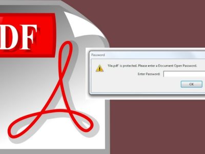 Remove PDF password